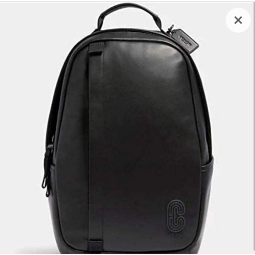 Coach Black Edge Backpack